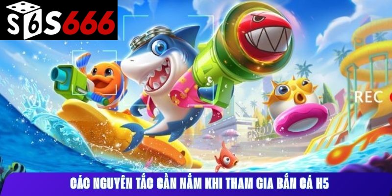 Các nguyên tắc cần nắm khi tham gia bắn cá H5